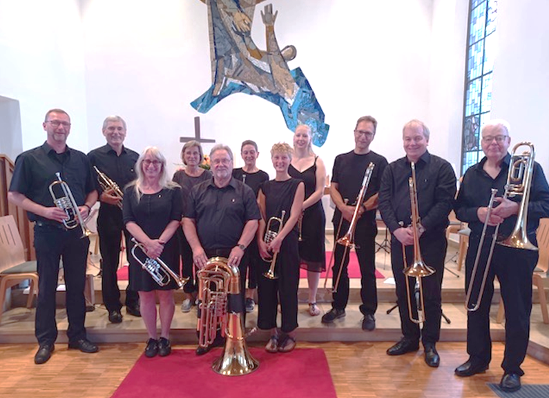 Gruppenbild Posaunenchor