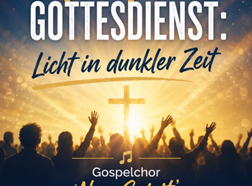 Plakat zum Gospelgottesdienst