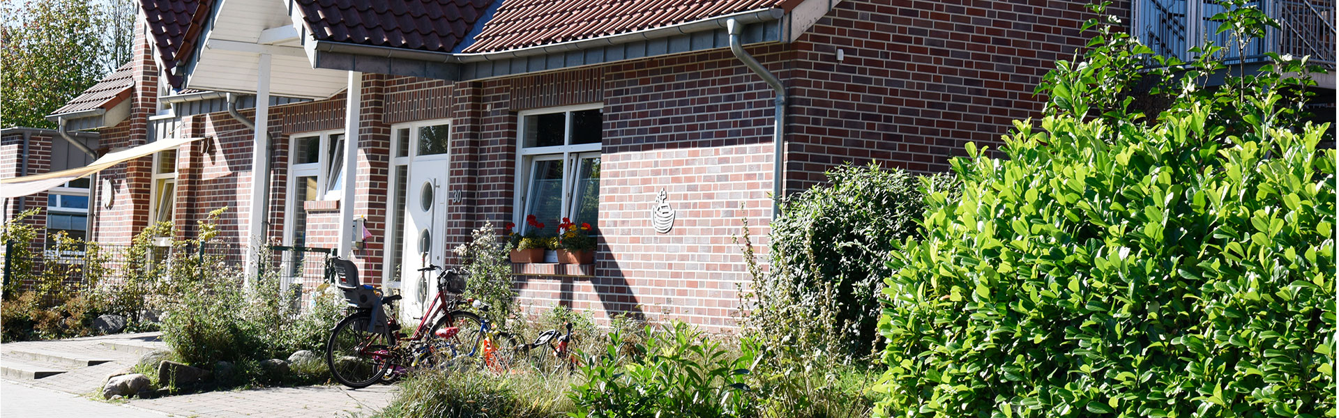 Außenansicht des Kindergartens Arche Noah in Laer